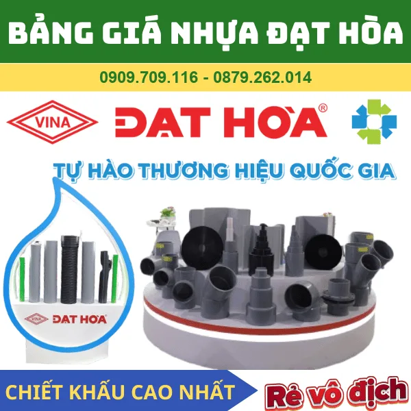 Bảng Giá Ống Nhựa Đạt Hòa