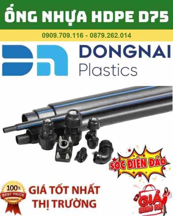 ỐNG HDPE D75 NHỰA ĐỒNG NAI _ ỐNG NHỰA ĐEN