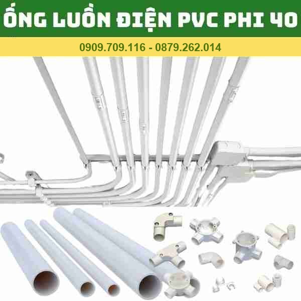 ỐNG ĐIỆN PVC PHI 40
