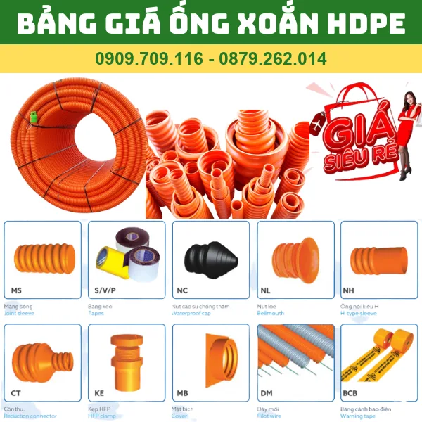 BẢNG GIÁ ỐNG XOẮN HDPE OSPEN 2024