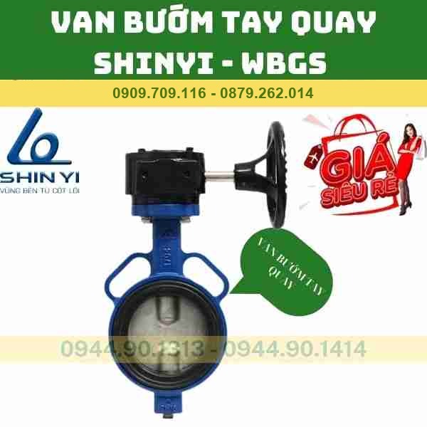 VAN BƯỚM TAY QUAY SHINYI _ VAN GANG