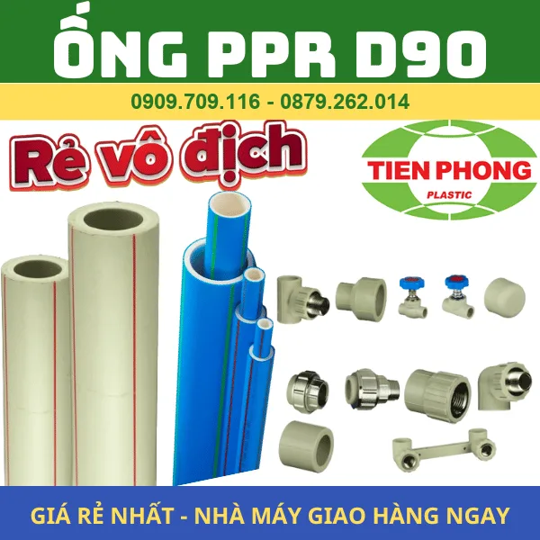 ỐNG NHỰA CHỊU NHIỆT PPR 90